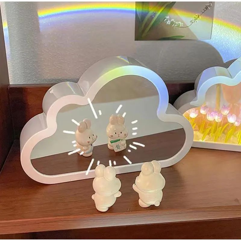 DIY Cloud Tulip Led Light With Exclusive Small Mirror