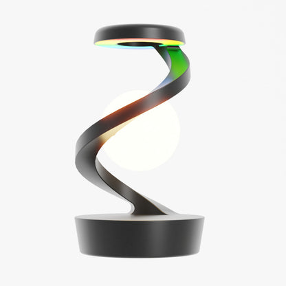 Magnetic levitation lamp