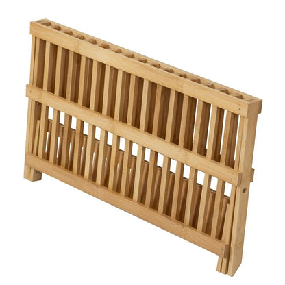 Foldable dish drainer