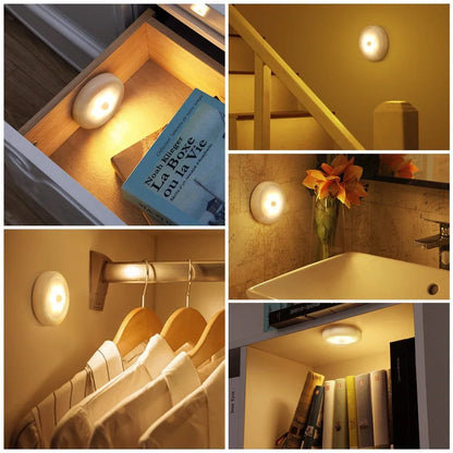 Motion Sensor LED Light – Automatic Wireless Night Light