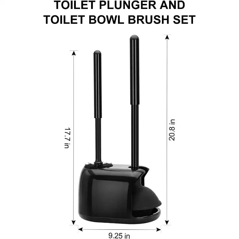 Non-scratch toilet brush